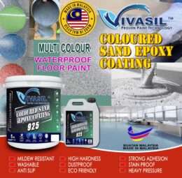 925 Coloured Sand Epoxy Coating